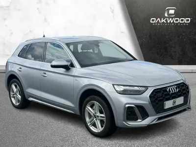 Used Audi Q5 S-Line 265 HP (194 kW) 2021 Silver SUV