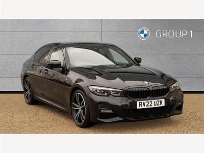 Black Used 2022 BMW 320e M Sport Sedan | £27,495 (Fair price)