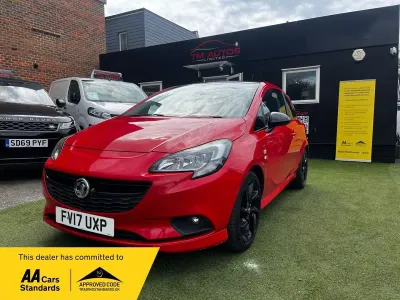 Used Vauxhall Corsa Edition 2017 Red Hatchback