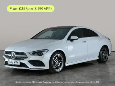 Used Mercedes CLA200 AMG Line Premium Plus 2022 White Coupe