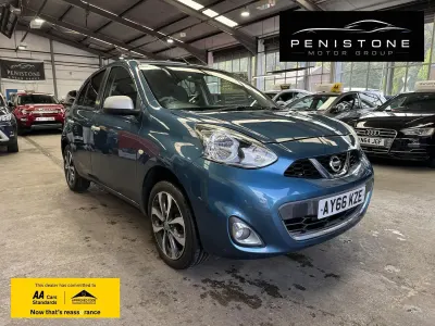 Used Nissan Micra N-TEC 80 HP (58 kW) 2016 Blue Hatchback