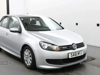Used VW Golf VI 105 HP (77 kW) 2011 Silver Hatchback