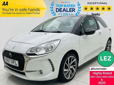 Used DS Automobiles DS3 Connected Chic 100 HP (73 kW) 2017 White Hatchback
