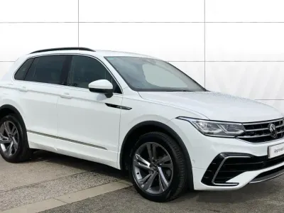 Used VW Tiguan R-line Edition 150 HP (110 kW) 2023 White SUV