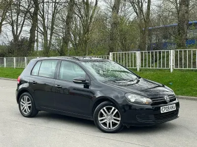 Used VW Golf VI SE 2009 Black Hatchback