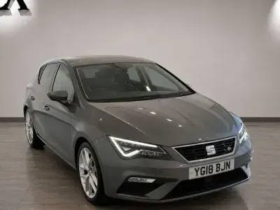 Used Seat Leon FR 125 HP (91 kW) 2018 Grey Hatchback