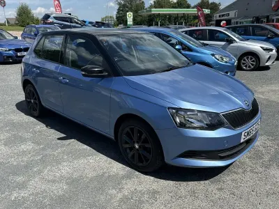 Used Skoda Fabia SE 2015 Blue Hatchback