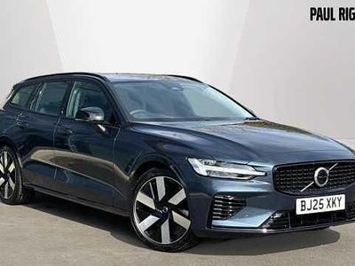 Blue Used 2025 Volvo V60 Plus Estate | £39,990 (Expensive)