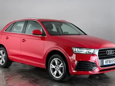 Used Audi Q3 S-Line 184 HP (135 kW) 2018 Red SUV
