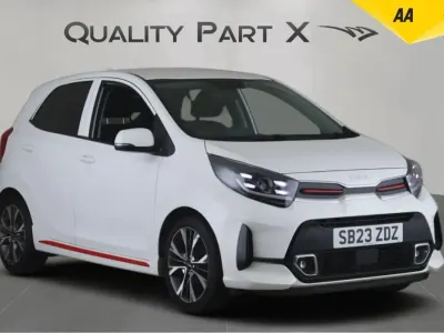 Used Kia Picanto GT-Line 2023 White Hatchback