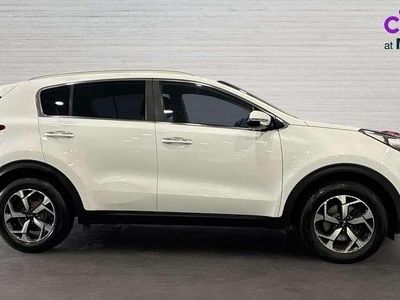 Used Kia Sportage 129 HP (94 kW) 2019 White SUV