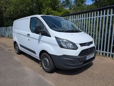 Used Ford Transit Custom 125 HP (91 kW) 2013 White Van