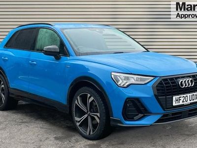 Used Audi Q3 S-Line 150 HP (110 kW) 2020 Blue SUV