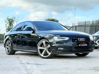 Used Audi A4 Black Edition 177 HP (130 kW) 2014 Black Sedan