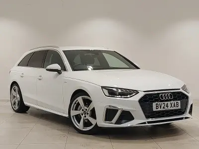 Used Audi A4 S-Line 204 HP (150 kW) 2024 White Estate