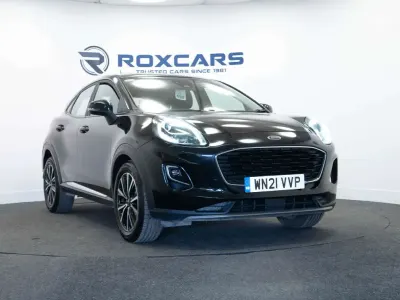 Used Ford Puma Titanium 125 HP (91 kW) 2021 Black SUV