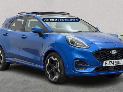 Blue Used 2024 Ford Puma ST-Line X Hatchback | £19,999 (Expensive)