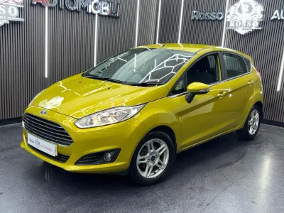 Used Ford Fiesta Zetec 2013 Yellow Hatchback