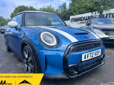 Used Mini Cooper S Exclusive 2023 Blue Hatchback