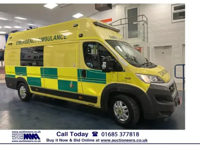 Used Fiat Ducato 180 HP (132 kW) 2017 Yellow Van