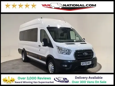 Begagnad Ford Transit Trend 170 HK (125 kW) 2020 Vit