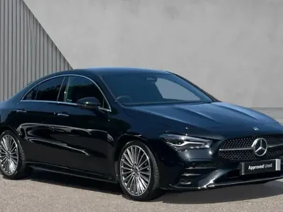 Used Mercedes CLA180 AMG Line Premium 136 HP (100 kW) 2025 Cosmos black metallic Sedan