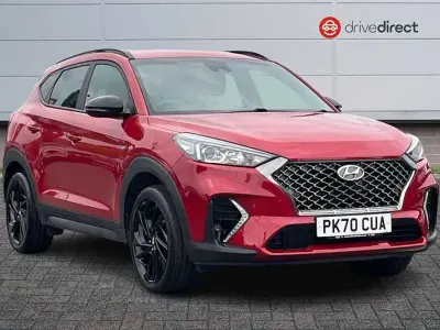 Used Hyundai Tucson N Line 136 HP (100 kW) 2020 Red SUV