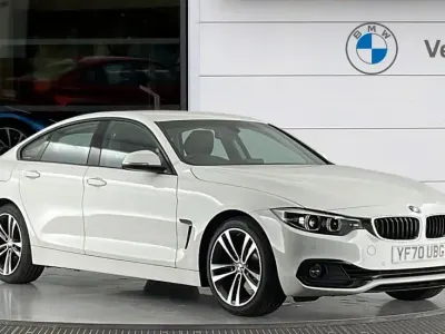 Used BMW 420 Gran Coupé Sport Line 181 HP (133 kW) 2020 White Coupe