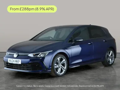 Used VW Golf VIII R-line 150 HP (110 kW) 2024 Blue Hatchback