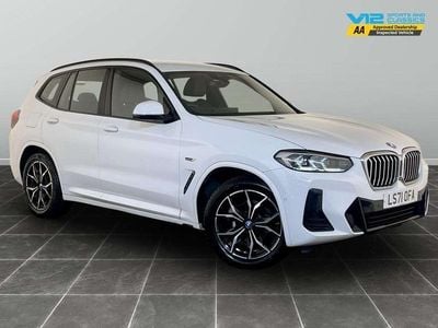 White Used 2021 BMW X3 M Sport SUV | £19,295 (Fair price)