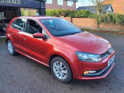 Red Used 2014 VW Polo SE Hatchback | £4,995 (Fair price)