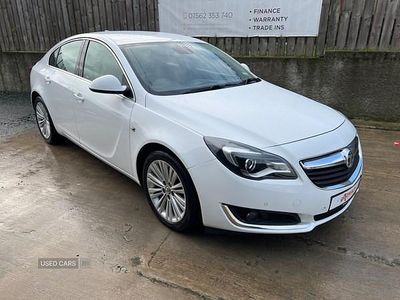 White Used 2016 Vauxhall Insignia Hatchback | £4,995 (A bit pricey)