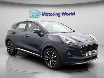 Usado Ford Puma Titanium 125 HP (91 kW) 2023 Azul SUV