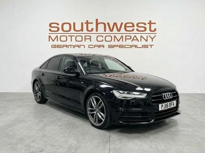 Used Audi A6 Black Edition 190 HP (139 kW) 2018 Black Sedan