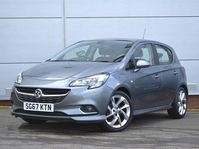 Used Vauxhall Corsa SRi 90 HP (66 kW) 2017 Satin steel Hatchback