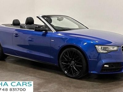 Blue Used 2016 Audi A5 Cabriolet S-Line Cabriolet | £12,495 (A bit pricey)