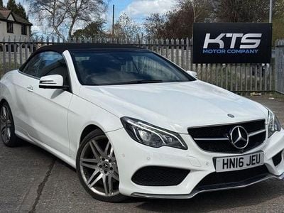Used Mercedes E350 AMG line 2016 White Cabriolet