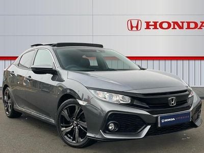 Grey Used 2018 Honda Civic EX Hatchback | £11,636 (Fair price)