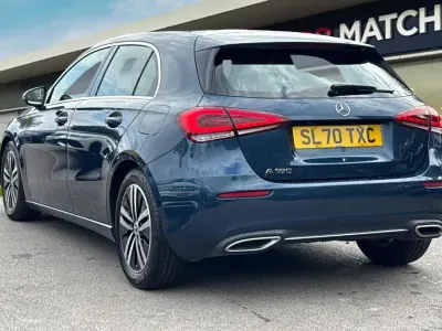 Used Mercedes A180 2020 Blue Hatchback