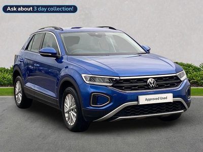 Blue Used 2022 VW T-Roc Life SUV | £17,180 (Good price)