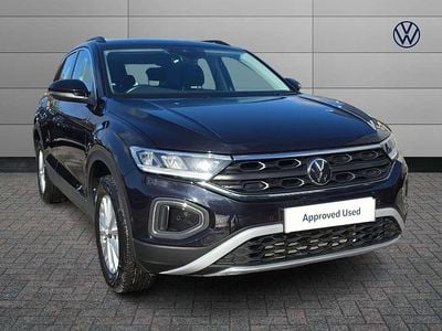 Black Used 2024 VW T-Roc Life SUV | £19,210 (Good price)