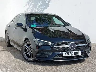 Used Mercedes CLA180 AMG Line Premium Plus 136 HP (100 kW) 2020 Black Sedan