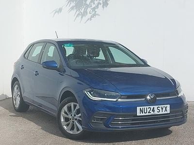 Usado VW Polo Style 95 CV (69 kW) 2024 Azul Utilitario