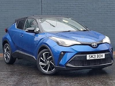 Used Toyota C-HR 122 HP (89 kW) 2021 Blue SUV