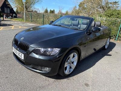 Used BMW 320 Cabriolet Shadowline 2010 Black Cabriolet