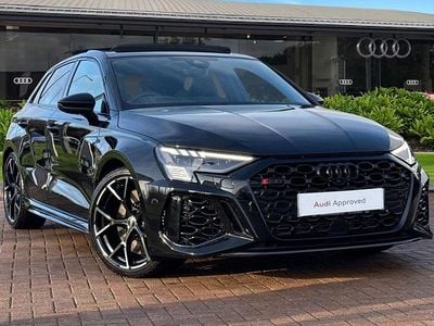 Black Used 2022 Audi RS3 Sportback Advanced Hatchback | £44,490 (A bit pricey)