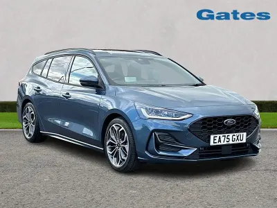 Used Ford Focus ST-Line X 155 HP (114 kW) 2025 Blue Estate