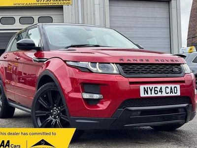 Used Land Rover Range Rover evoque Dynamic 190 HP (139 kW) 2014 Red SUV