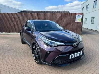 Used Toyota C-HR Sport 184 HP (135 kW) 2023 Mauve/purple SUV