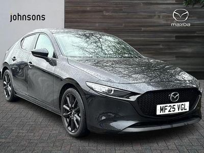 Black Used 2025 Mazda 3 Homura-Line Hatchback | £19,995 (Fair price)